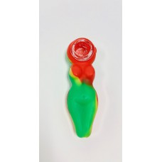 Silicone Hand pipe Lady